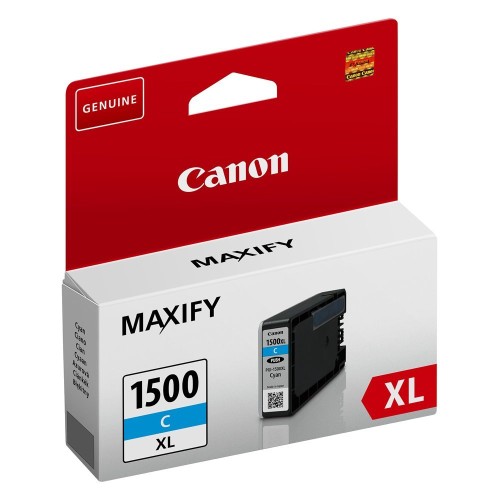 Canon Compatible Ink Cartridge Pgi-1500Xl Cyan For Maxify Series – cyan ink cartridge XL, Maxify series