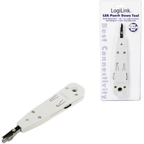 Logilink LSA Punch Down Tool WZ0001A network cable punch down tool with cutting blade