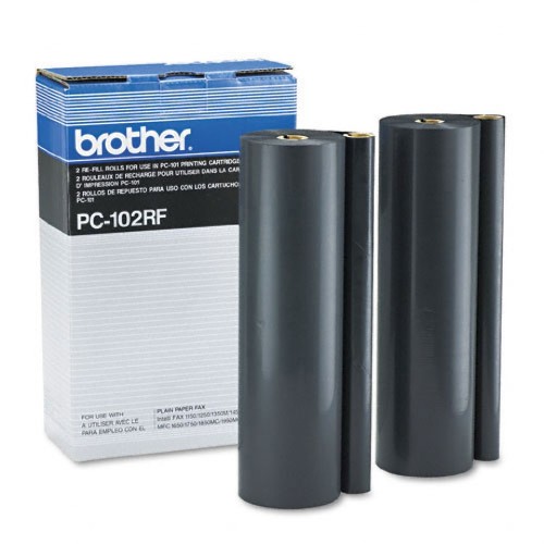 Brother PC102RF Refill Ribbon fax ribbon refill for Brother fax machines