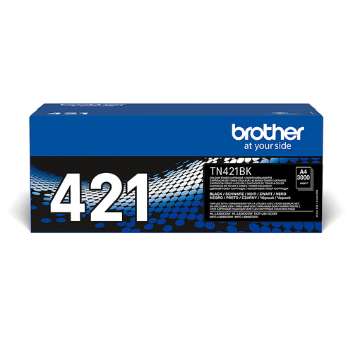 Brother Compatible TN-421 Black Toner Cartridge – black toner, high yield