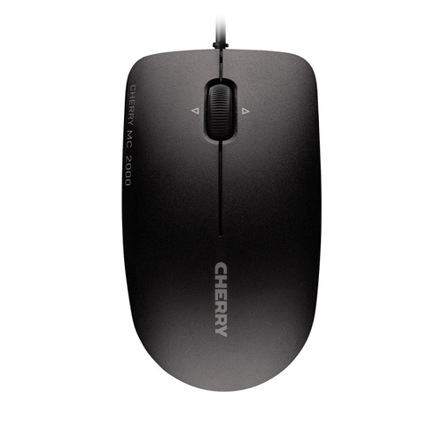 Cherry Mouse MC2000 Schwarz (JM-0600-2) wired optical mouse black with scroll wheel