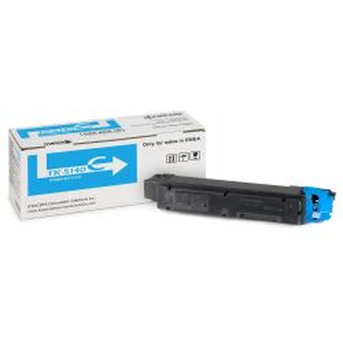 Kyocera Toner TK-5140C Cyan cyan toner cartridge for Kyocera printers standard yield