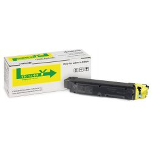 Kyocera Toner TK-5140Y Yellow yellow toner cartridge for Kyocera printers standard yield