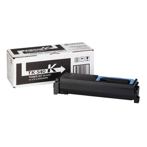 Kyocera Toner TK-540K Black black toner cartridge for Kyocera printers standard yield