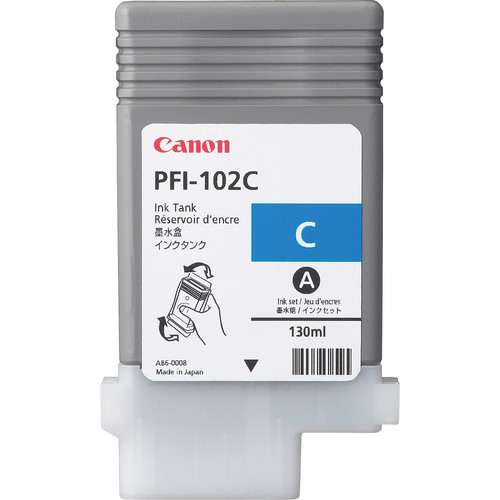 Canon Compatible Ink Cartridge Pfi-102 Cyan – cyan ink cartridge