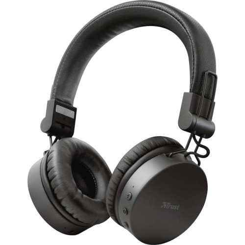 Trust Tones Bluetooth Headphones Wireless Black Trs23551