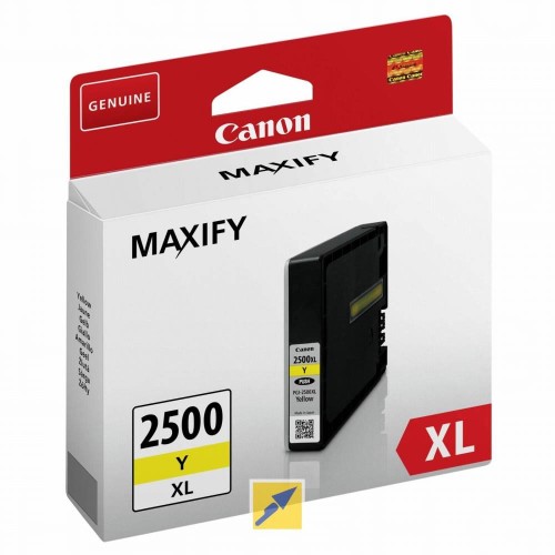 Canon Compatible Ink Cartridge Pgi-2500Xl Yellow – yellow ink cartridge XL