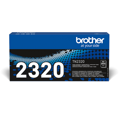 Brother Compatible TN-2320 Toner Cartridge – black toner, standard yield