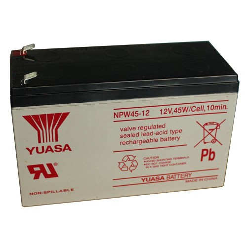 Yuasa Battery 12V/9Ahr – sealed lead acid rechargeable battery