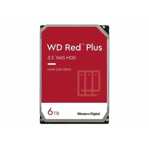Western Digital Hdd 6Tb 3.5& Sata Red Plus Wd60Efpx - Memory Card