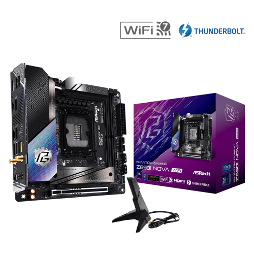 Asrock Z890M Riptide WiFi – motherboard, Z890 chipset, Wi-Fi 6E, high-speed performance