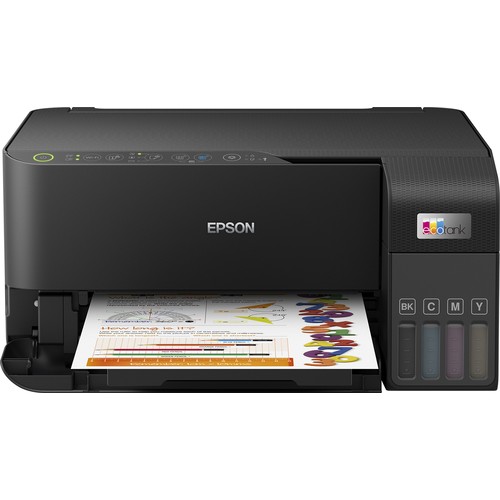 Epson L3550 A4 Inkjet AIO – EcoTank, 15/8ppm, 5760×1440dpi, USB, Wi-Fi, AirPrint, 8.1K blk, 6.5K col