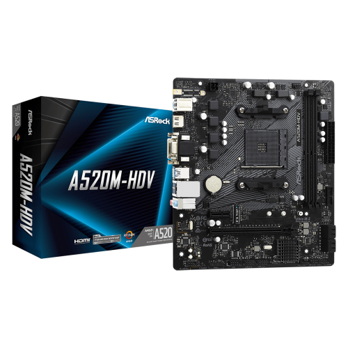 Asrock A520M-HDV – mATX motherboard