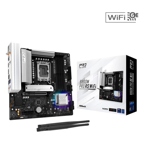 Asrock B860M Pro RS WiFi – Wi-Fi 6 motherboard