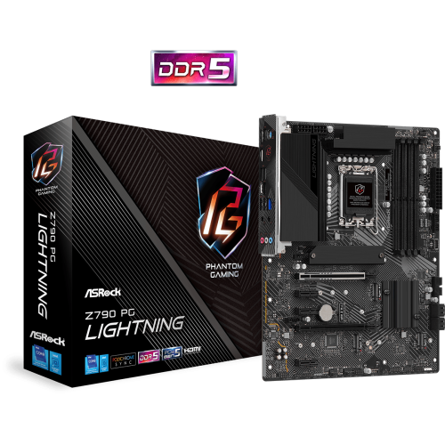 Asrock Z790 PG Lightning – gaming motherboard