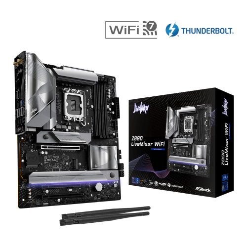 Asrock Z890 LiveMixer WiFi – Wi-Fi 6E motherboard