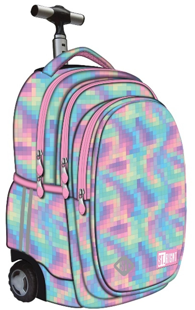 TROLLEY BAG PASTEL PIXELS
