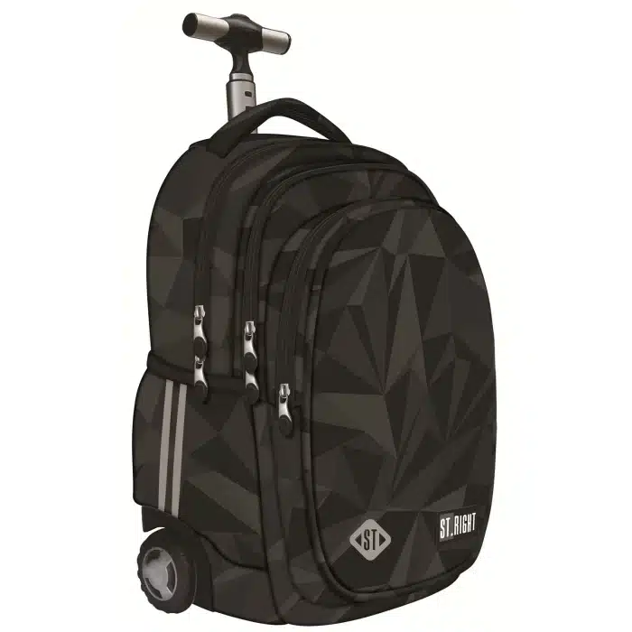 TROLLEY BAG GEOMETRIC GRAY