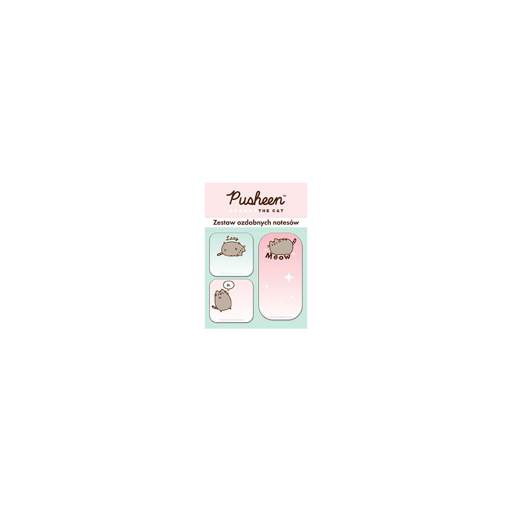 "Sticky notepad,  3 pcs"