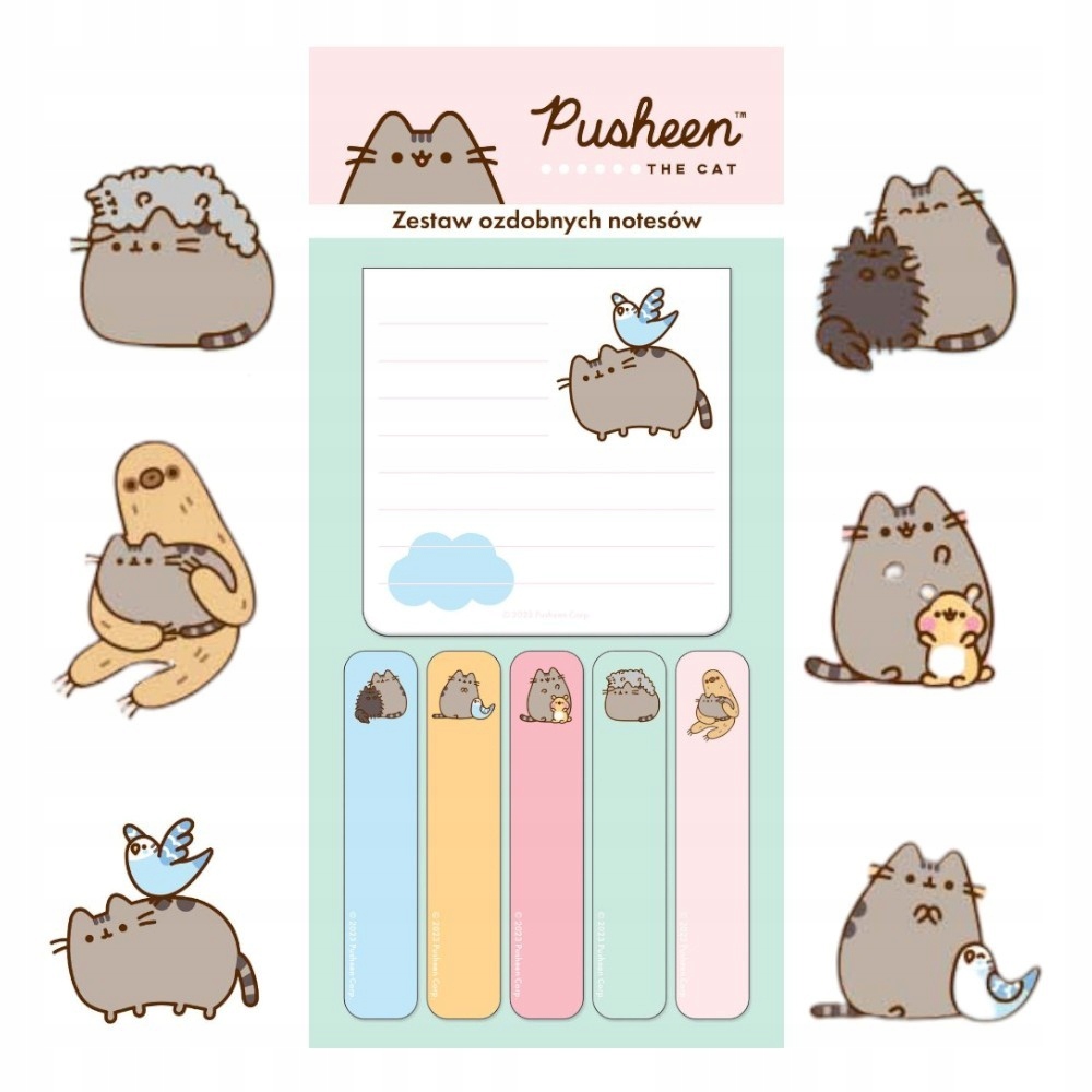 "Sticky notepad,  6 pcs"
