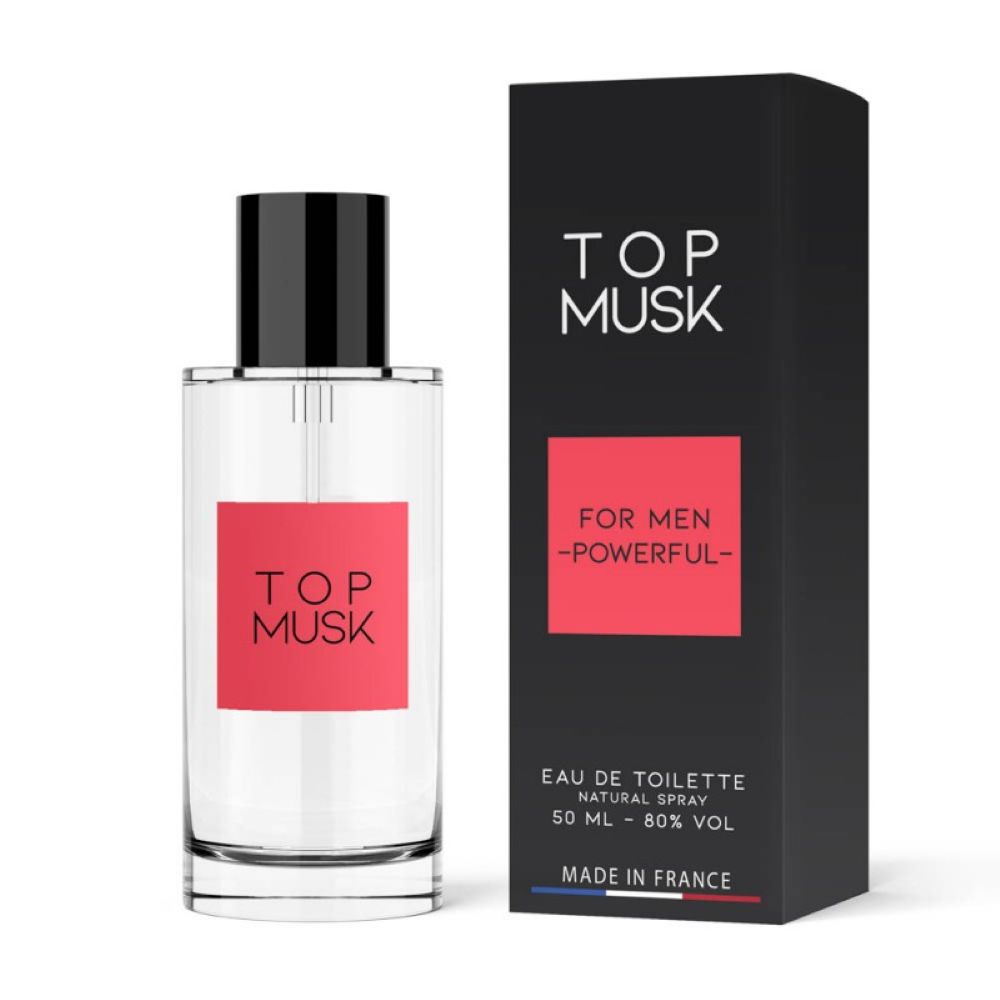 TOP MUSK PERFUME WITH PHEROMONES FOR MEN 50 ML