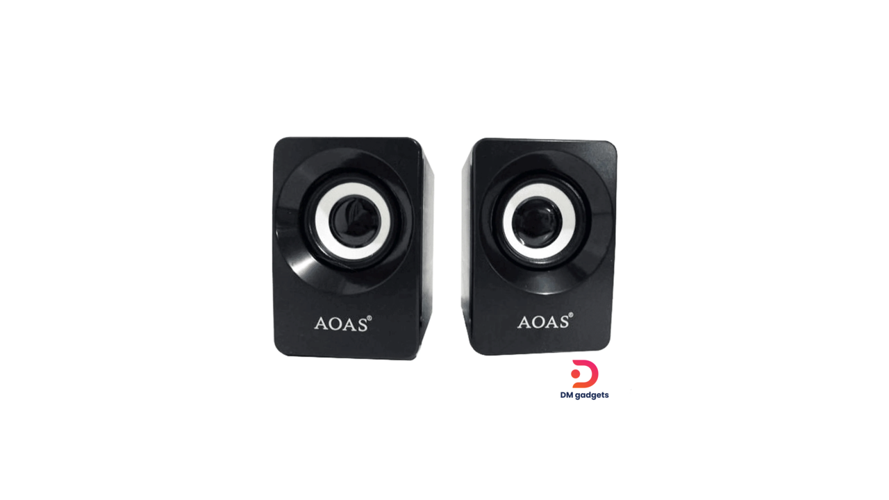 #490D#AOAS®E-006 USB 2.0 Computer Speaker 3W-Black