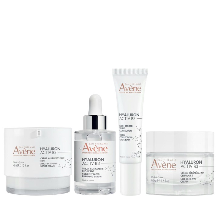 Avene Anti-Aging Kit Hyaluron Activ B3 Day Cream 50ml & Hyaluron Activ B3 Serum 30ml skincare set and anti-aging Set