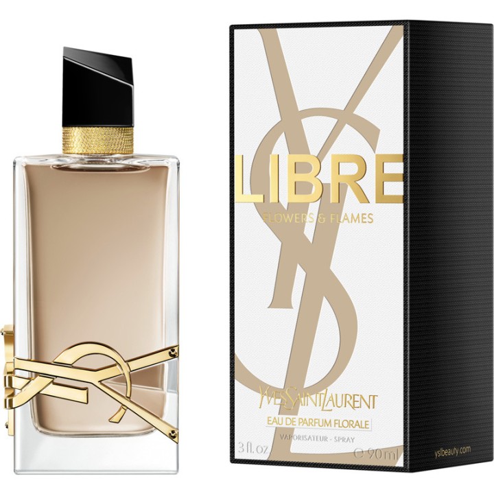 Yves Saint Laurent Ladies Libre Flowers & Flames EDP Spray 3.0 oz – women's perfume spray