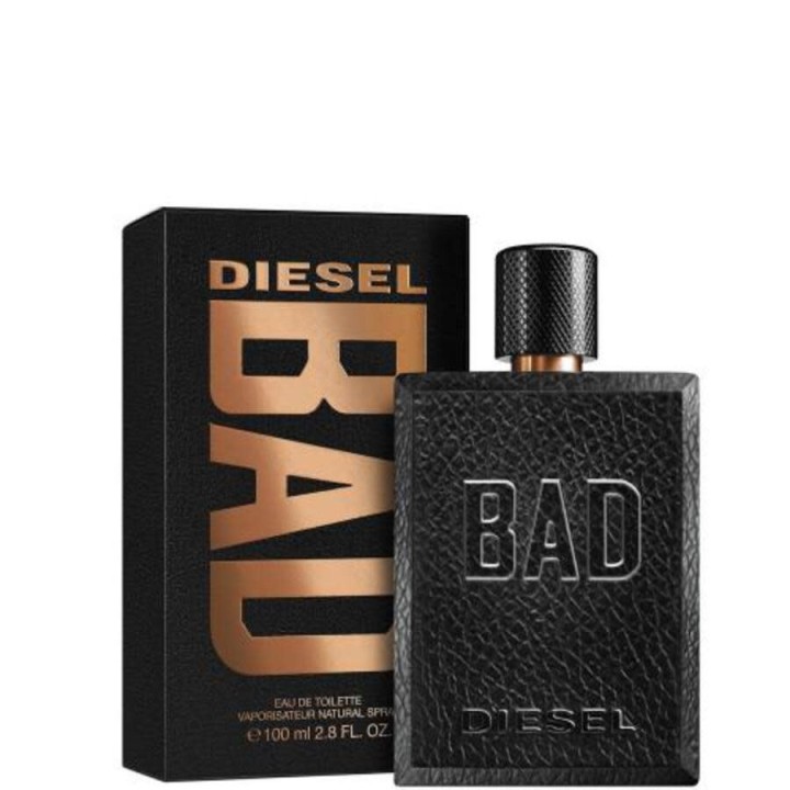 Diesel Bad Eau de Toilette 100ml – men's perfume spray,  and intense