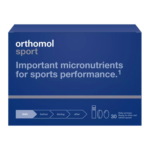 Orthomol Sport Vials, Tablets & Capsules 30 Servings – sports supplement