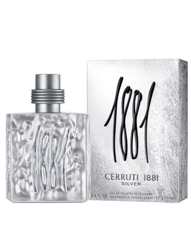 Cerruti 1881 Silver Eau de Toilette 100 ml – men's perfume spray