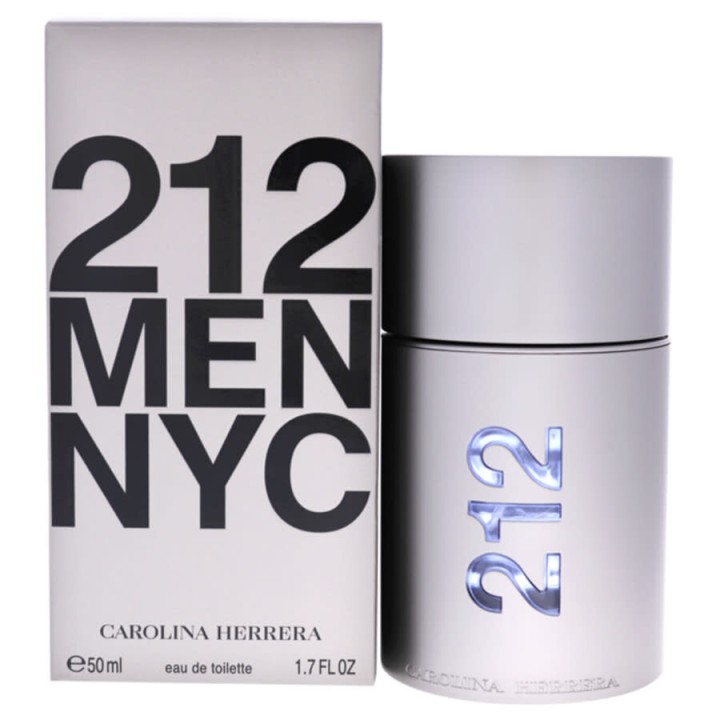 Carolina Herrera 212 Men NYC EDT 50ml – men's perfume spray