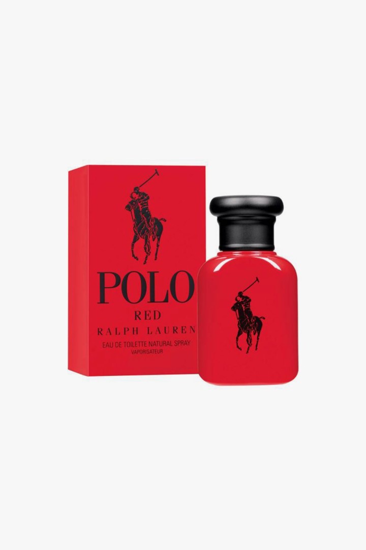 Ralph Lauren Polo Red Eau de Toilette 75ml – men's perfume spray, vibrant