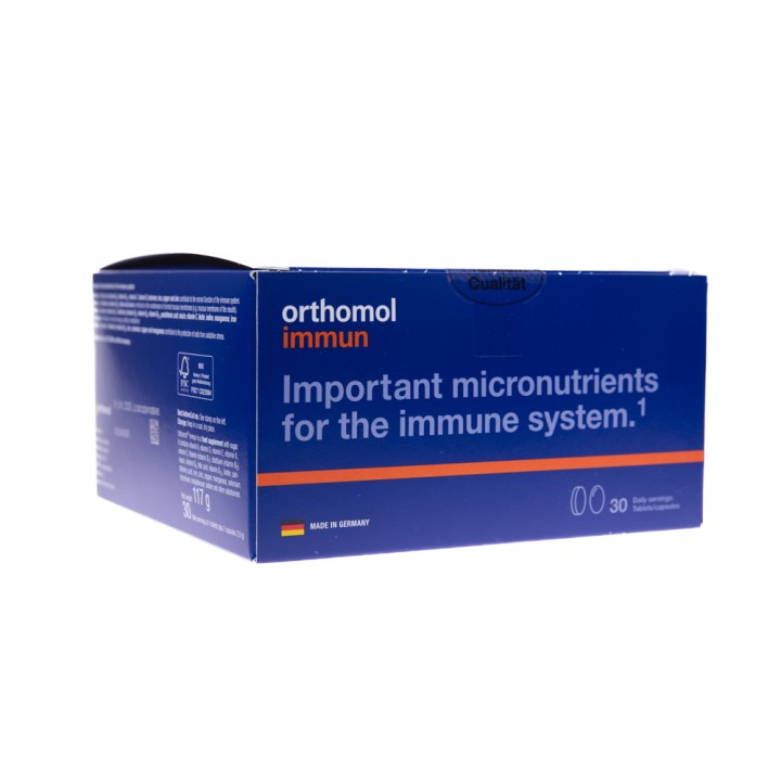 Orthomol Immun 30 Tablets & Capsules – supplement, immune support