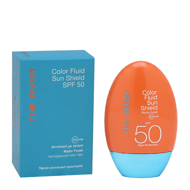 Time Eraser Color Fluid Sun Shield SPF50 – sunscreen, sun protection