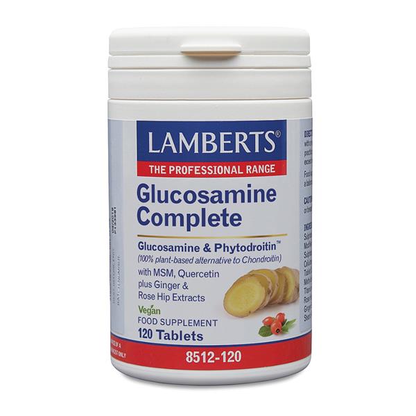 Lamberts Glucosamine Complete 120 Tablets – glucosamine supplement, 120 tablets
