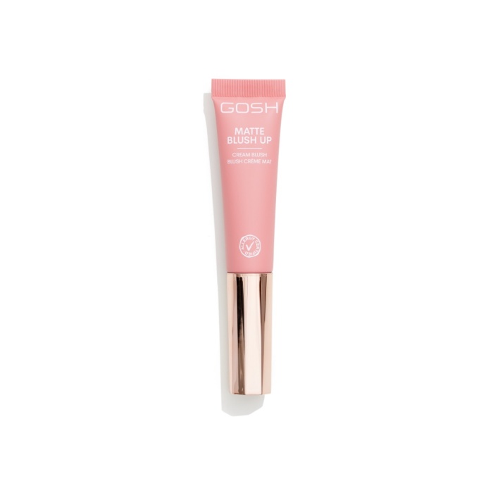 Gosh Matte Blush Up 001 – blush, soft pink, matte finish, makeup