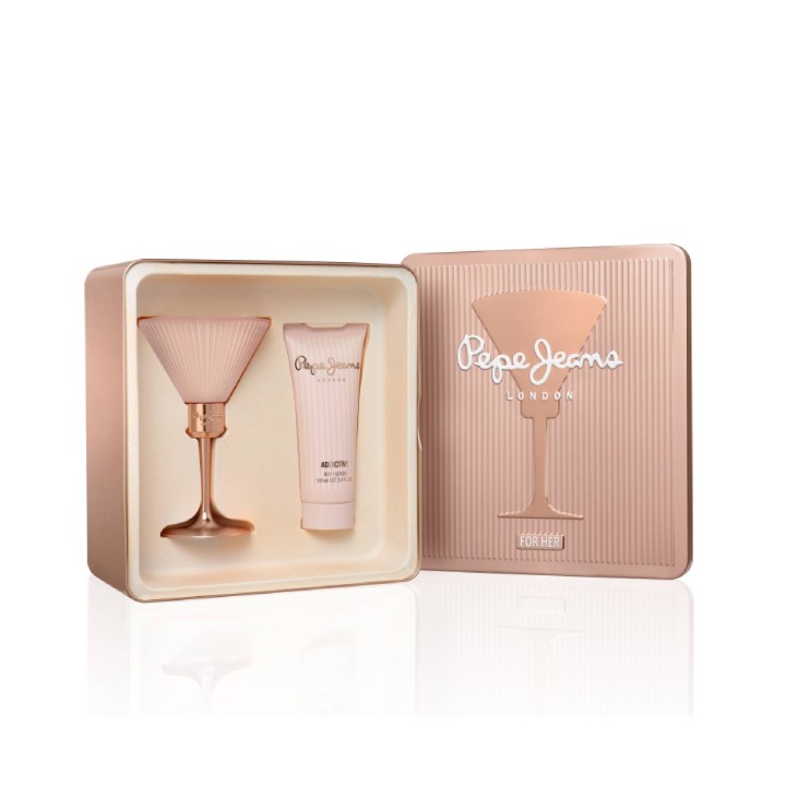 Pepe Jeans Addictive For Her Set – women's perfume spray , set