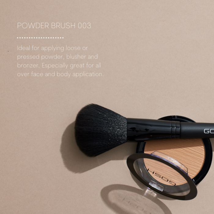 Gosh Powder Brush No 003 – makeup brush, powder, professional