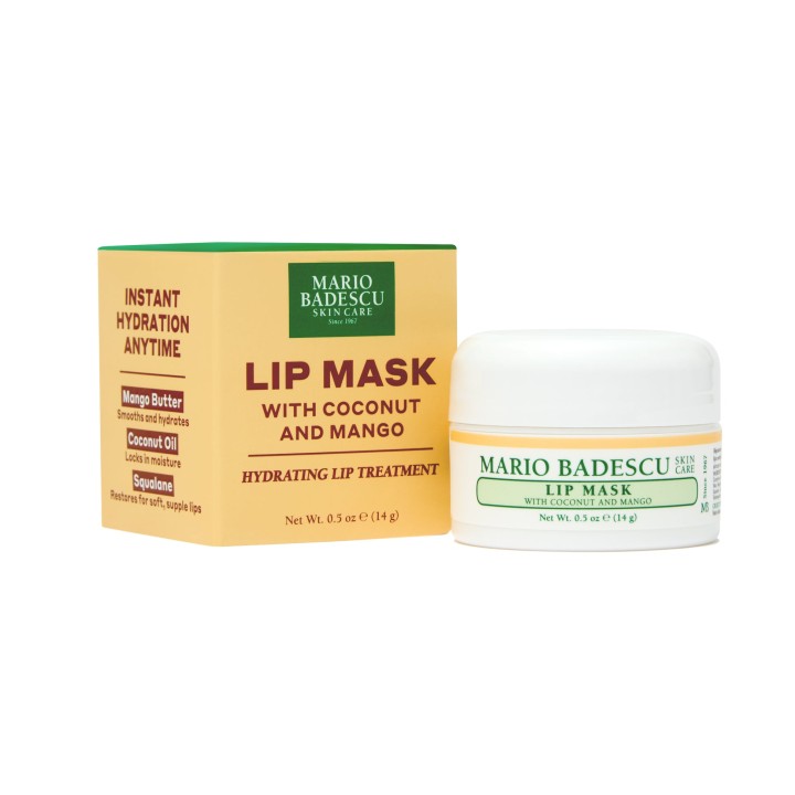 Mario Badescu Lip Mask Coconut Mango – lip mask, moisturizing