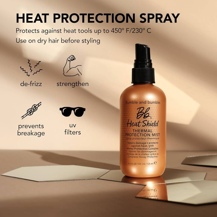 Bumble and Bumble Heat Shield BL Acc 125ml – heat protectant, hair styling, anti-frizz