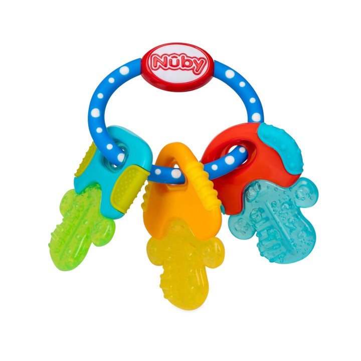 Nuby Icy Bite Teether Keys 4+ – baby teether, oral care