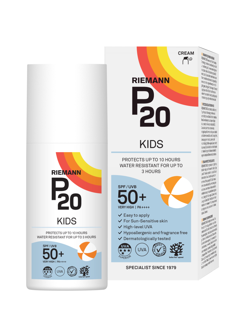 P 20 Kids SPF 50+ 100ml Cream – children's sunscreen, SPF
