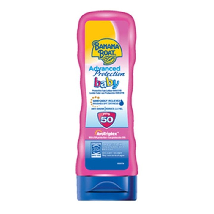 Banana Boat Advanced Protection Baby Lotion SPF 50 180ml – baby lotion, sunscreen, SPF 50, gentle protection