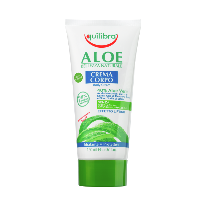 Equilibra Aloe Body Cream 150ml – body cream, aloe vera, moisturizing