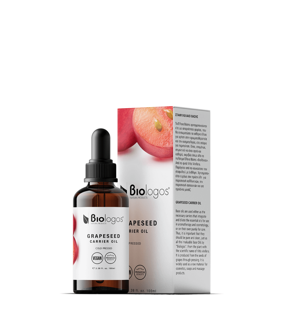 Biologos Grapeseed Oil 100ml – essential oil, grapeseed