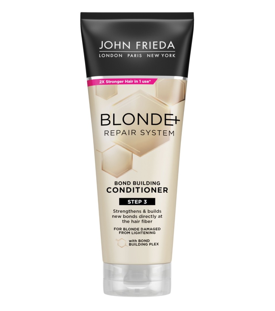 John Frieda Blonde+ Repair Bond-Building Conditioner 250ml – repairing hair conditioner for blondes