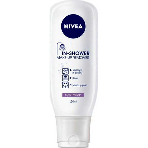 Nivea In-Shower Make-Up Remover Sensitive Skin 150ml 86489 – makeup remover, sensitive skin