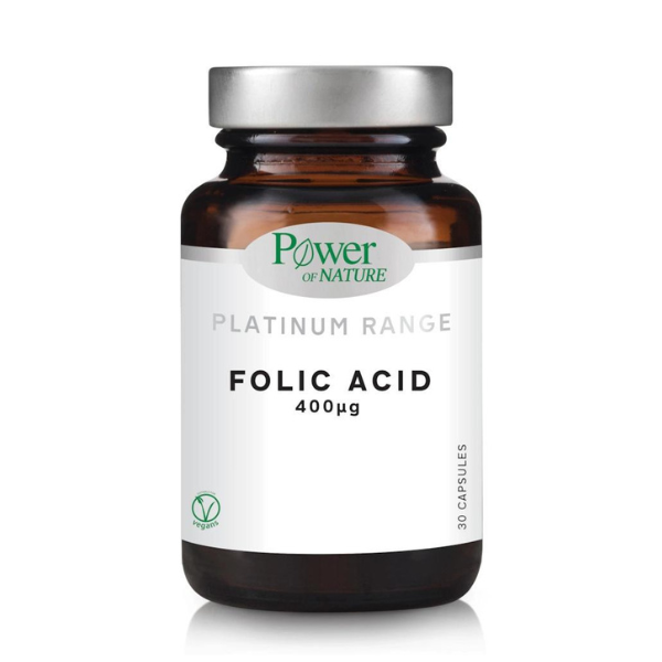 POWER HEALTHVIT PL Folic Acid 400mg 30 Capsules – supplement, folic acid