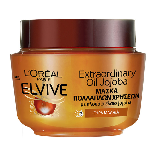 L'Oreal Elvive Extraordinary Oil Mask – hair mask, nourishing, oil-based